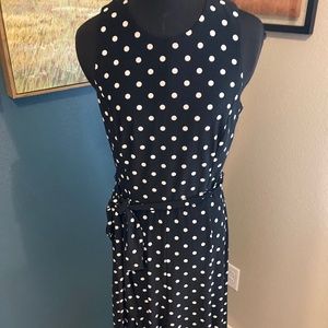Sz 8 Ralph Lauren Polka Dot Dress